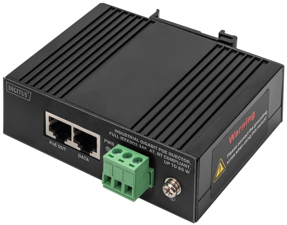 Digitus Industrial Gigabit Ethernet Poe Injektor