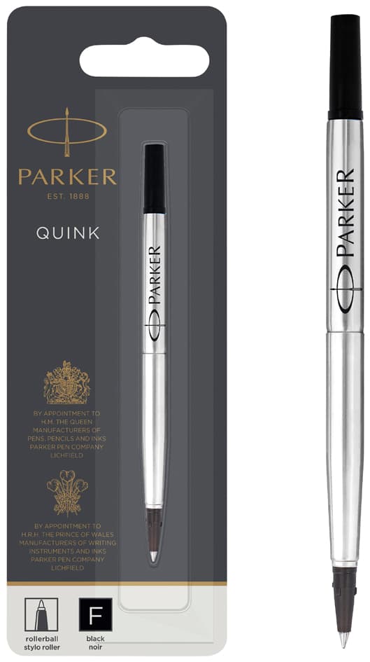 Parker Rollerballmine Quink, 0,7 Mm, Blau, Im Blister