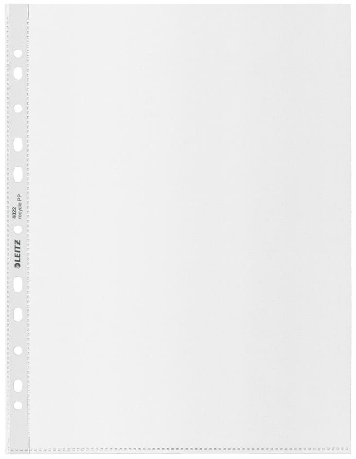 Leitz Prospekthülle Recycle, A4, Pp, Genarbt, 0,07 Mm
