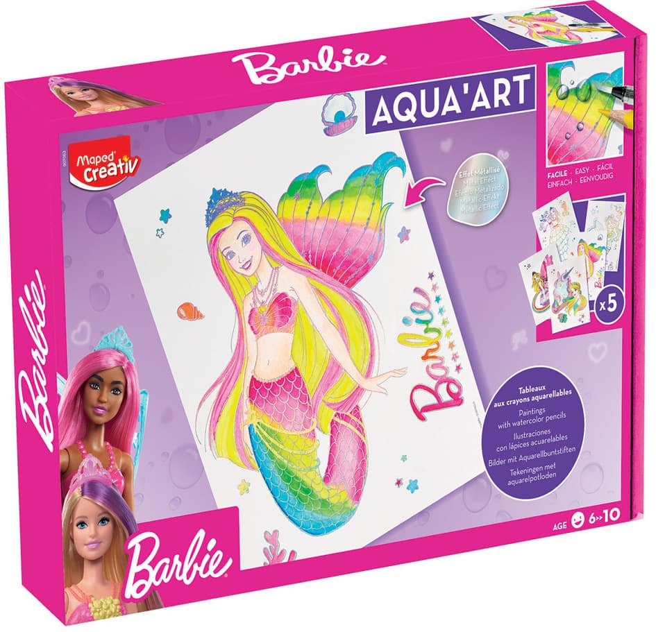 Maped Creativ Aquarell-Set Aqua Art Barbie (Dreamtopia)