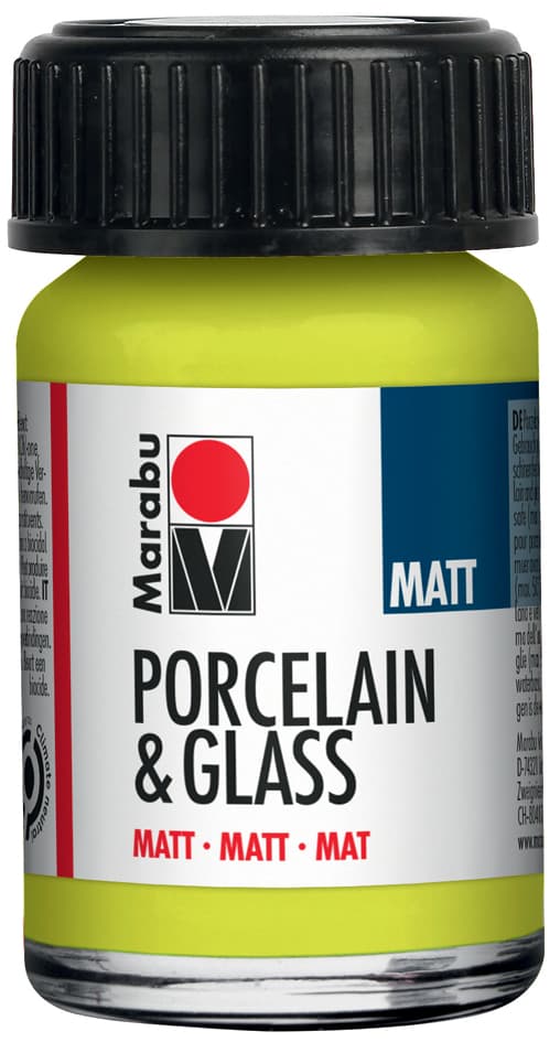 Marabu Farbe , Porcelain & Glass, , Matt, 15 Ml, Himbeere