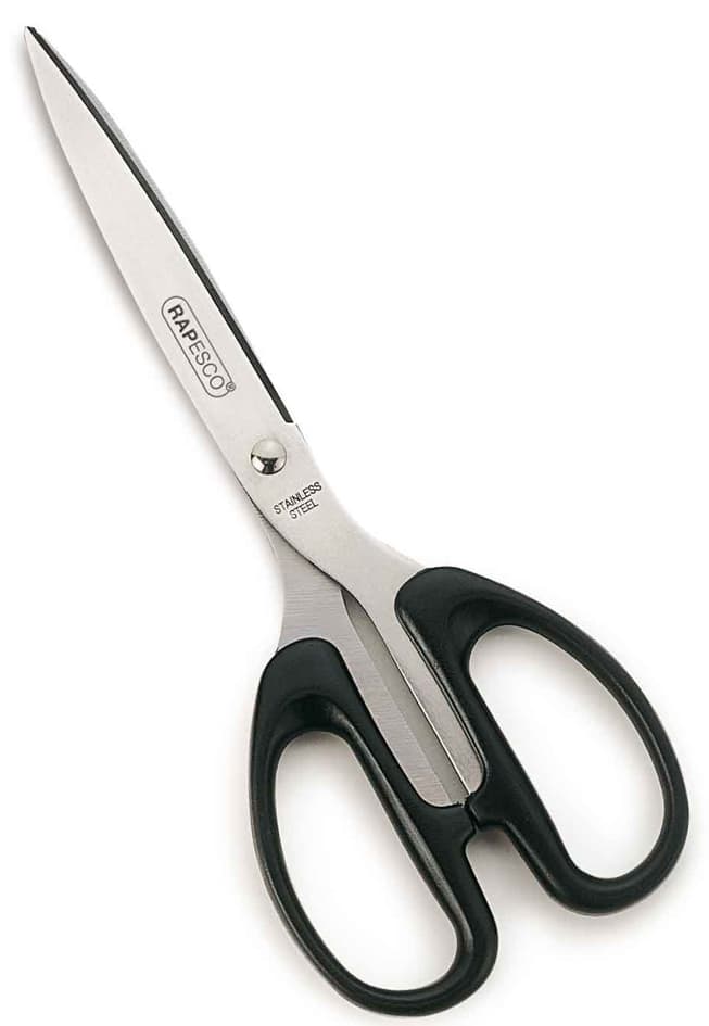 Rapesco Büroschere, Länge: 210 Mm, Schwarz