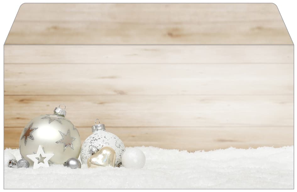 Sigel Weihnachts-Umschlag Cozy Christmas, Din Lang