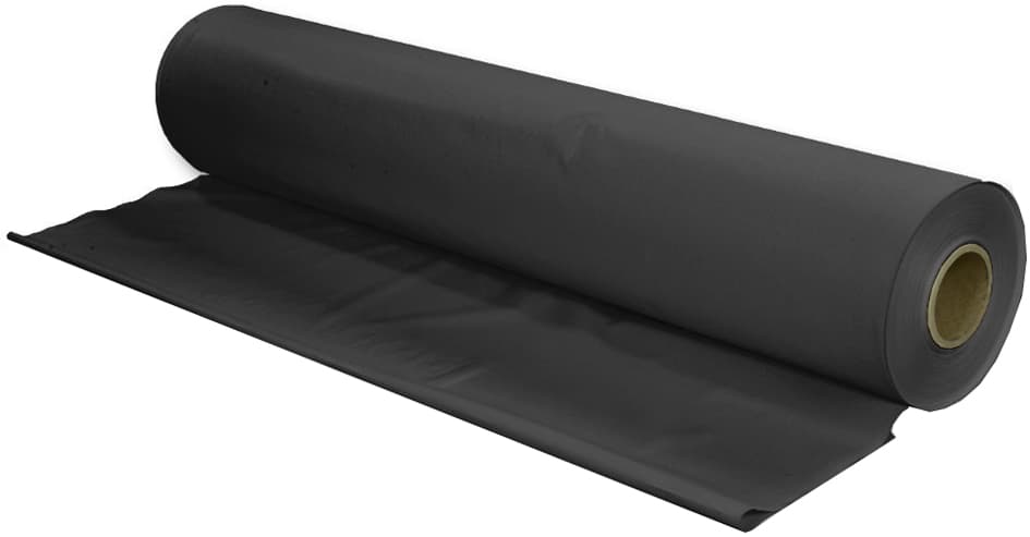 Dm-Folien Biertischdecke, Pe-Folie, Auf Rolle, Schwarz