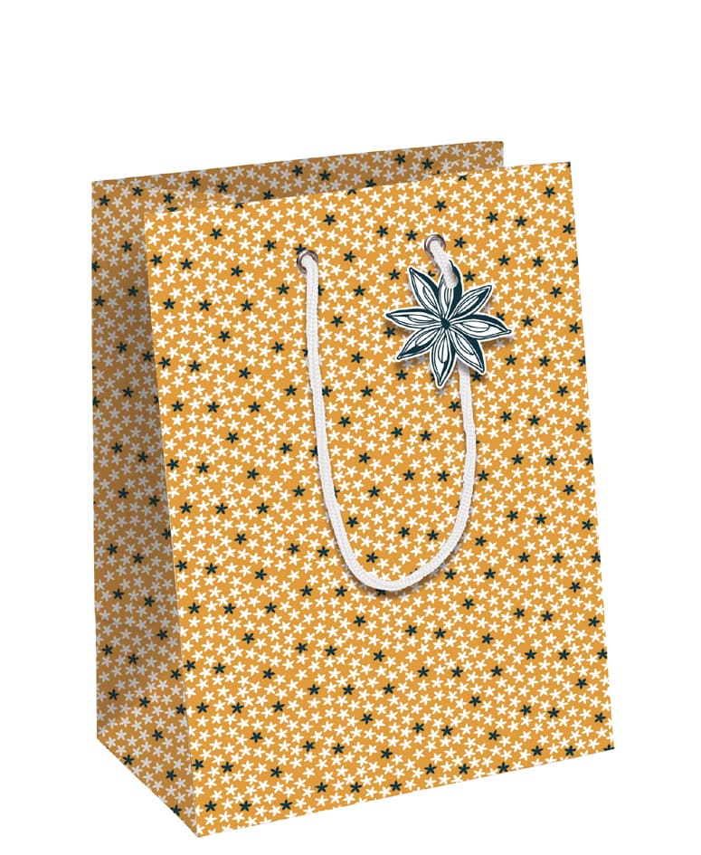 Clairefontaine Weihnachts-Geschenktüte , Agrumes, , Klein