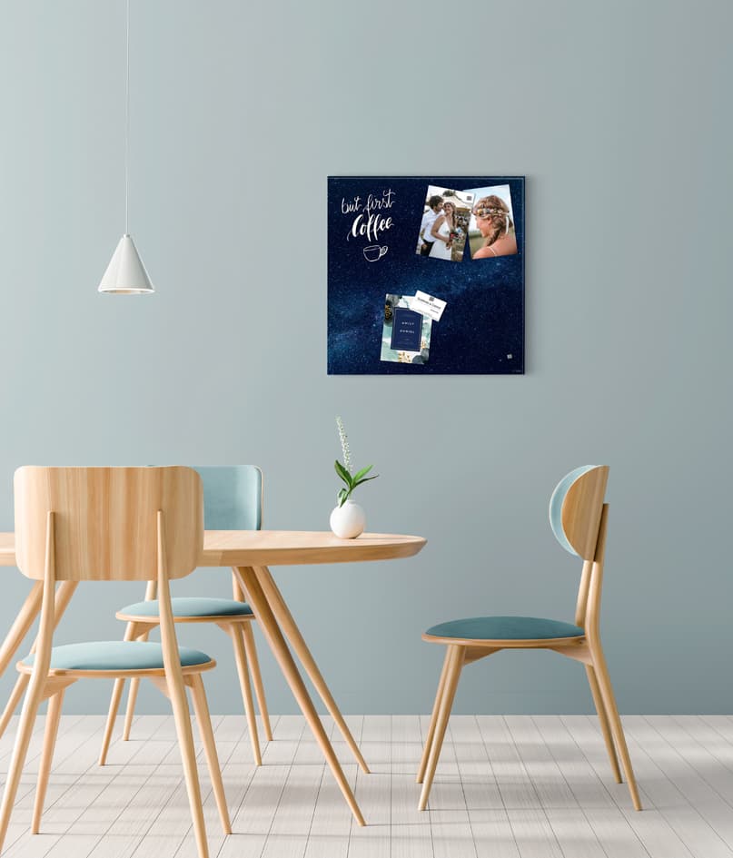 Sigel Glas-Magnettafel Artverum Design Galaxy, (B)480 Mm