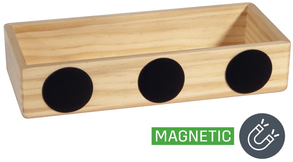 Sigel Holz-Stifteschale Für Weißwand- & Glasmagnettafeln