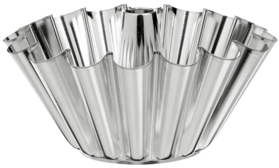 Gastromax Napfkuchenform, Aus Weißblech, 1,5 Liter, Silber
