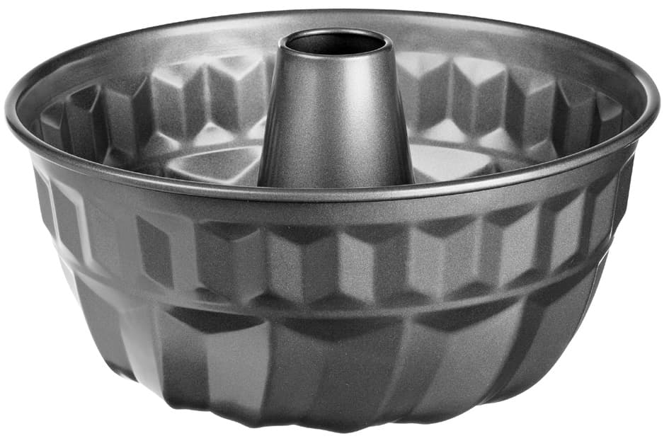 Gastromax Napfkuchenform, Aus Karbonstahl, 1,8 Liter, Grau
