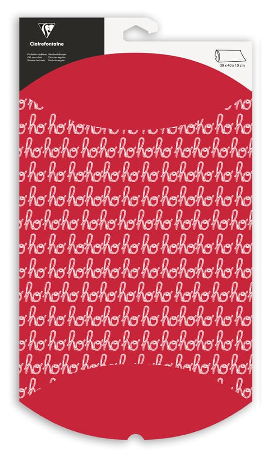 Clairefontaine Weihnachts-Geschenketui , Hohoho,