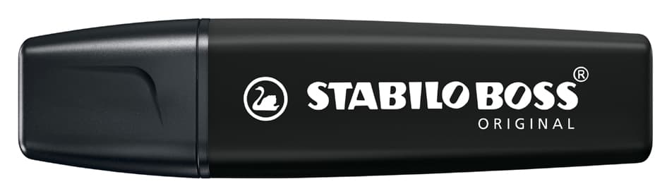 Stabilo Textmarker Boss Original Marker, Schwarz