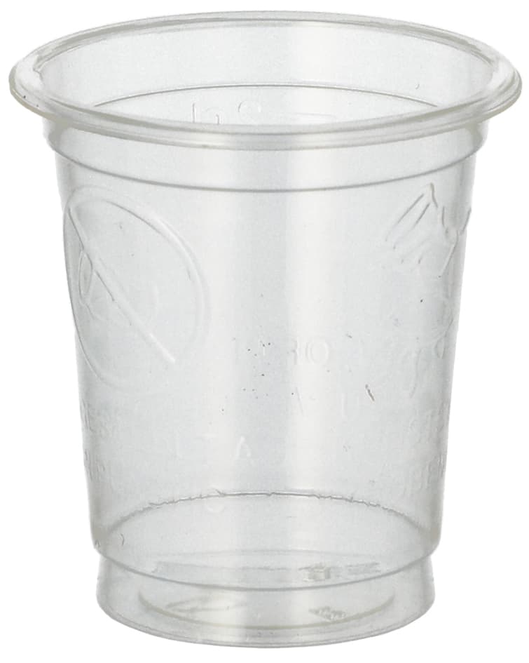 Papstar Kunststoff-Schnapsgläser , Pure, , 4 Cl, Transparent