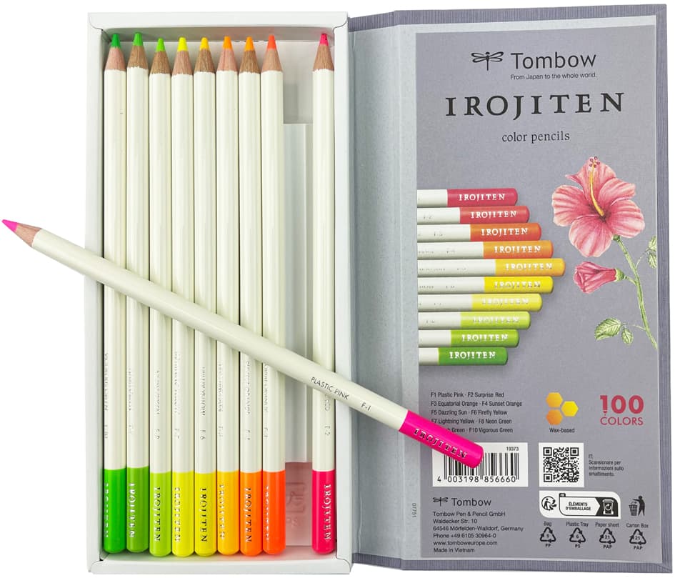 Tombow Buntstift Irojiten , Volumen 7, , 10er Set
