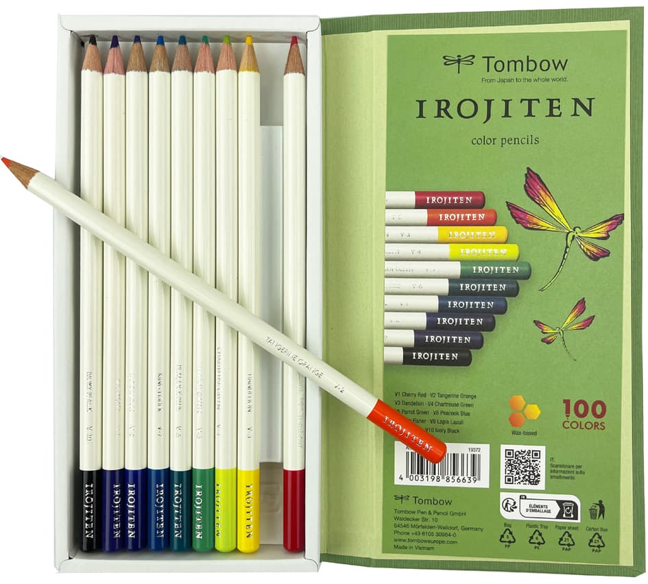 Tombow Buntstift Irojiten , Volumen 2, , 10er Set