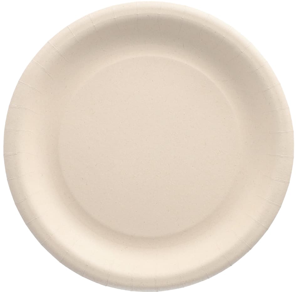 Papstar Teller Aus Agrarresten , Pure, , Rund, 180 Mm, Natur