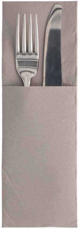 Papstar Servietten-Tasche , Royal Collection, , Grau