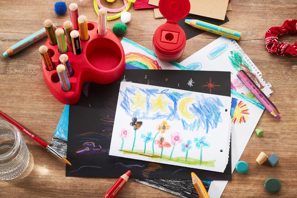 Stabilo Multitalentstift Woody 3 In 1, 15er Tischset