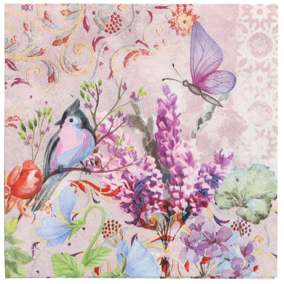 Papstar Motiv-Servietten , Lisette, , 330 X 330 Mm