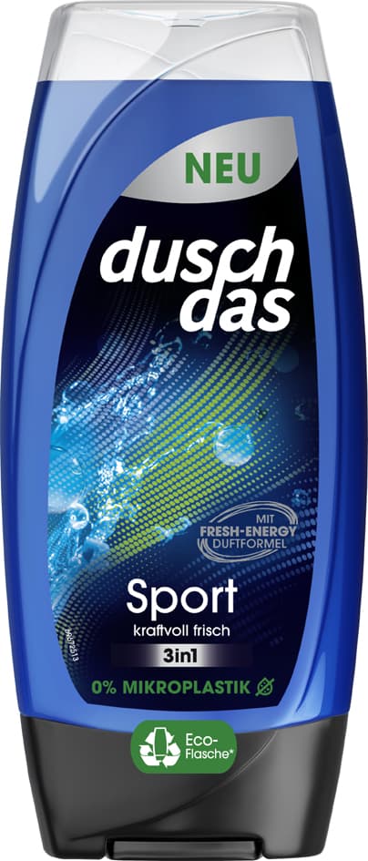 Duschdas 3in1 Duschgel & Shampoo Sport, 225 Ml Flasche