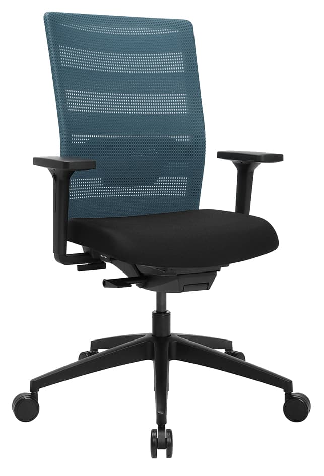 Topstar Bürodrehstuhl , Airwork, , Schwarz / Petrol