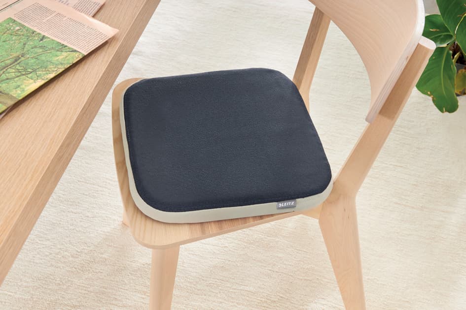 Leitz Sitzkissen Ergo Active Balance Mit Stoffbezug,Samtgrau