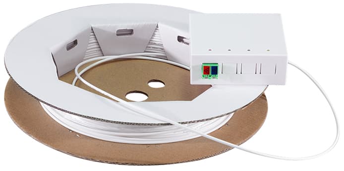 Logilink Ftth Spleißbox, 1x Lcd/Apc, 20 M Verlegekabel, Weiß