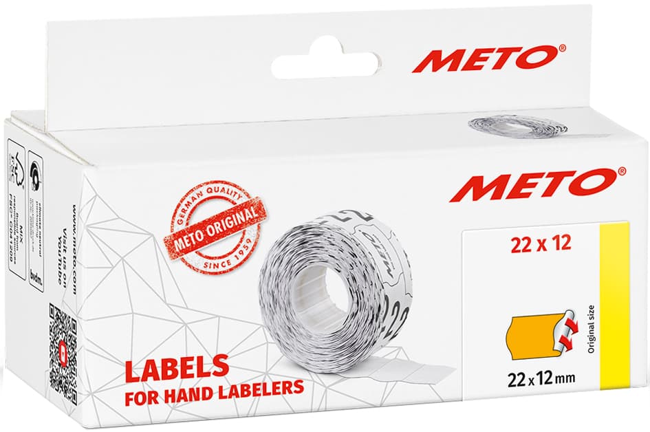 Meto Etiketten Für Preisauszeichner, 32 X 19 Mm, Grün