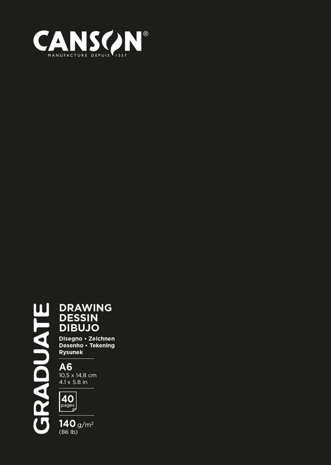 Canson Skizzenbuch Graduate Drawing, 148 X 210 Mm