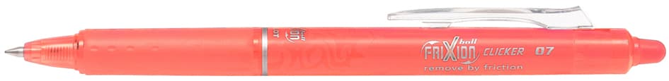 Pilot Tintenroller Frixion Ball Clicker 07, Koralle