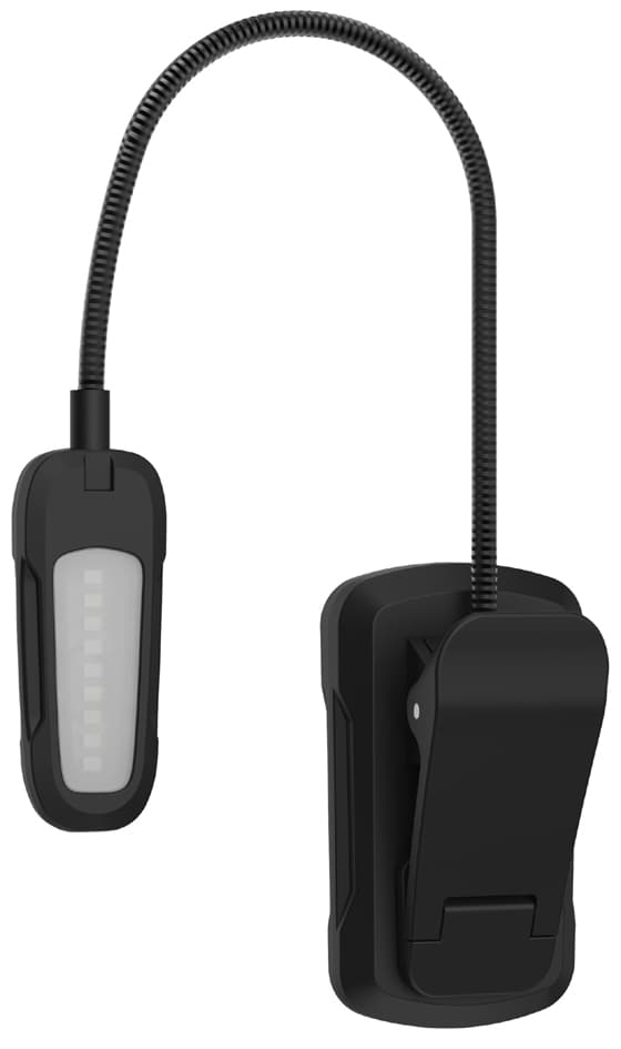 Ansmann Led-Leselampe Book Light, Wiederaufladbar, Schwarz