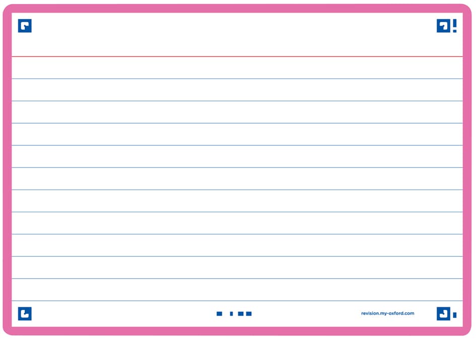 Oxford Karteikarten , Flash 2.0, , 105 X 148 Mm, Fuchsia