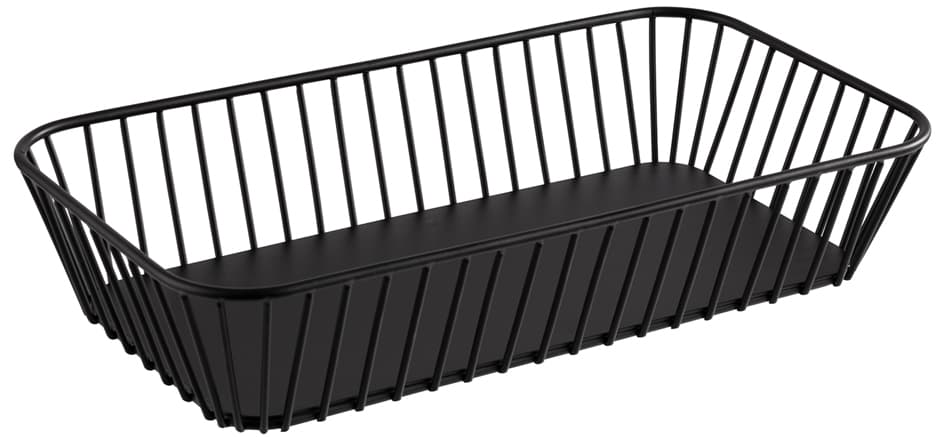Aps Brot- Und Obstkorb Urban, Gn 1/3, Schwarz