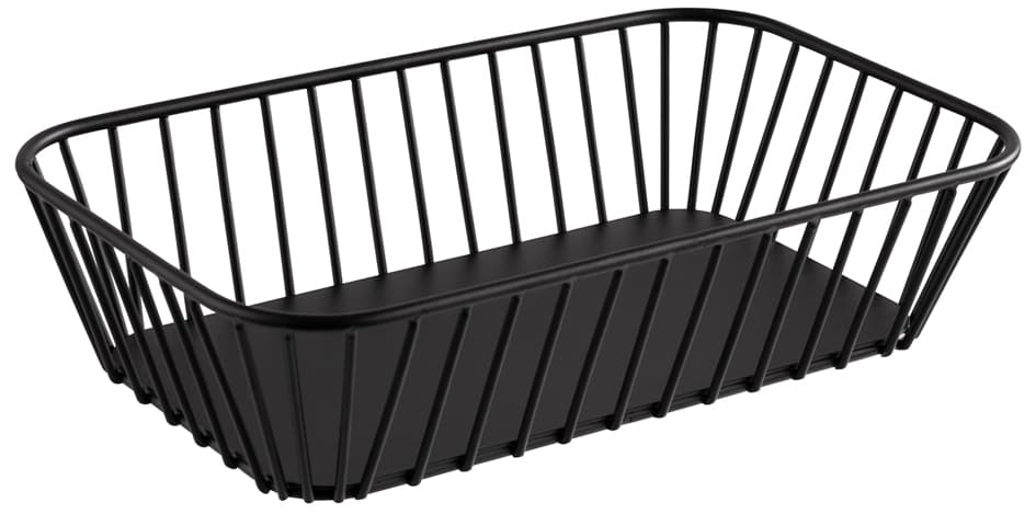 Aps Brot- Und Obstkorb Urban, Gn 1/4, Schwarz