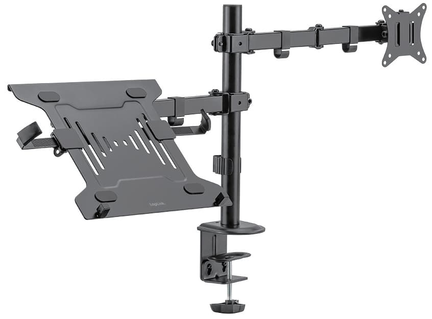 Monitor Mount, 17''-32'' With Laptop Holder, Steel
