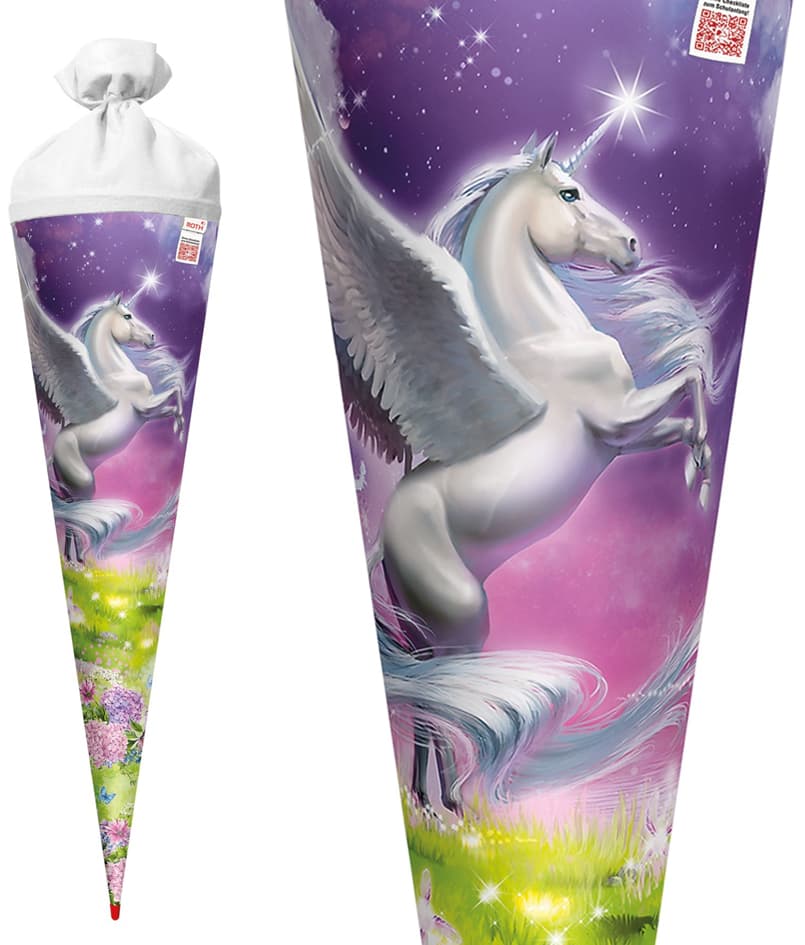 Roth Schultüte , Magic Pegasus, , Rund, 700 Mm
