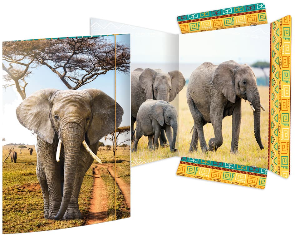 Rnk Verlag Zeichnungsmappe , Elefant, , Din A3