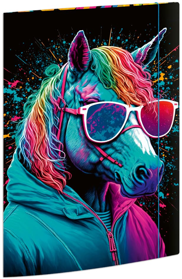 Rnk Verlag Zeichnungsmappe , Neon, , Karton, Din A4