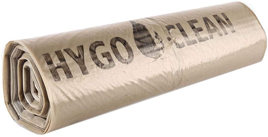 Hygoclean Ldpe-Müllsäcke, 120 Liter, 45 My, Schwarz