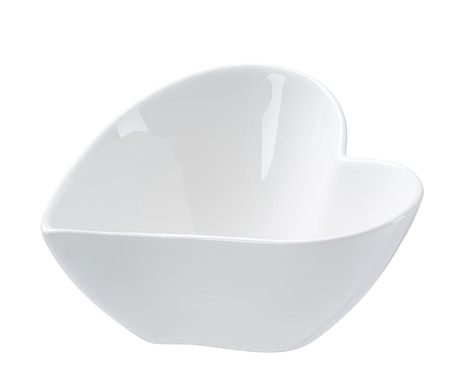 Ritzenhoff & Breker Dipschale Gusto Herzform, Weiß
