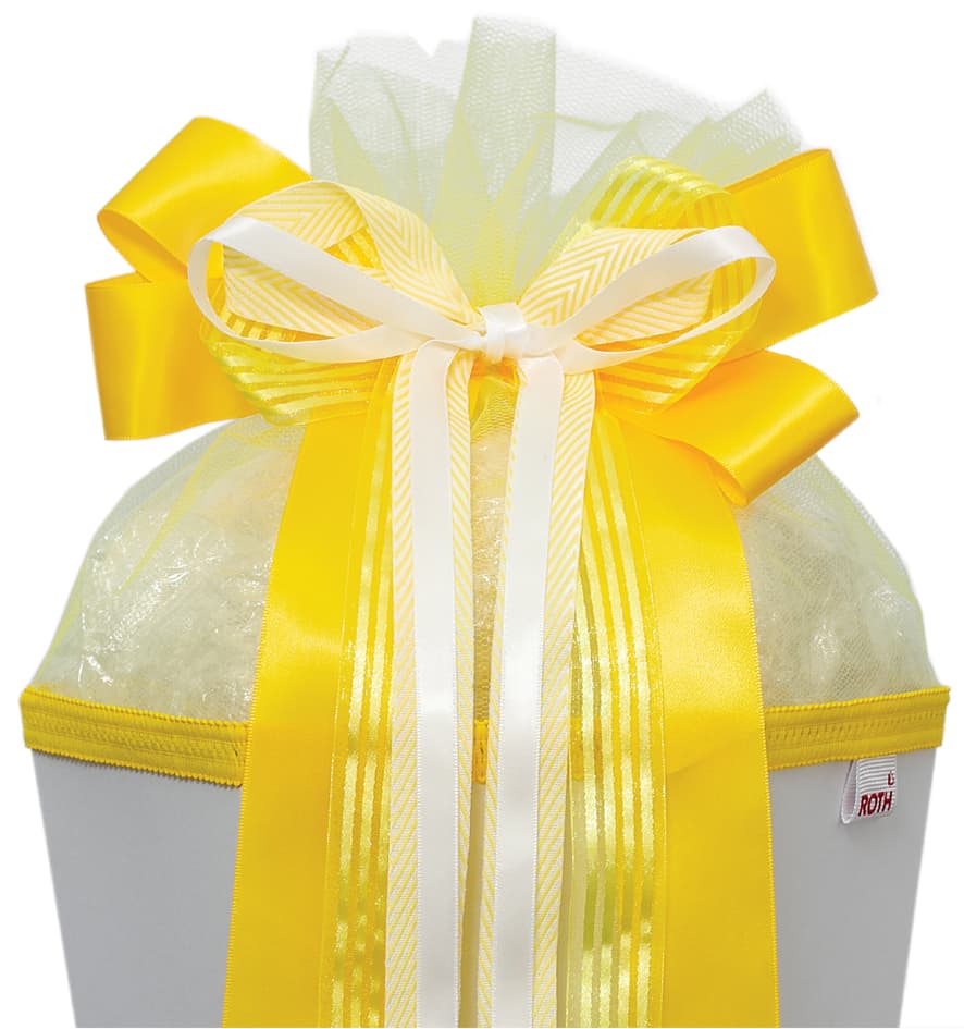 Roth Schultütenschleife , Hello Yellow, , Gelb