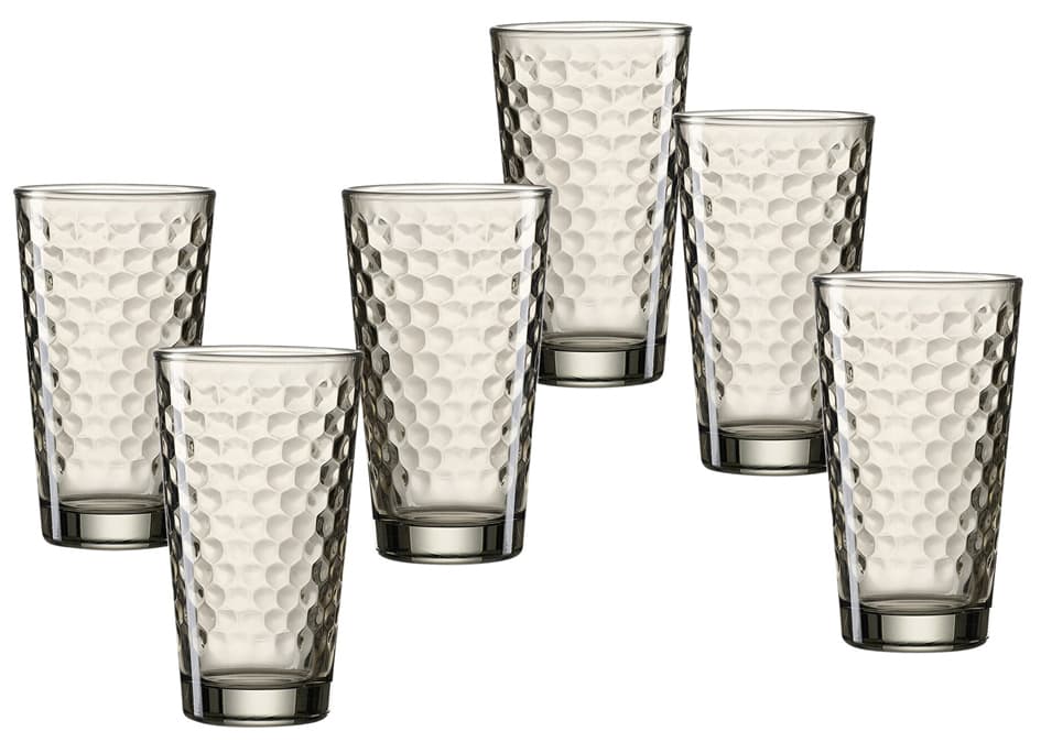 Ritzenhoff & Breker Trinkglas Favo, 400 Ml, Smoke