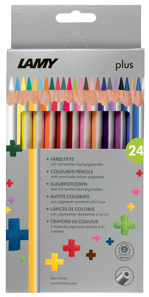Lamy Dreikant-Buntstifte Plus, 24er Kartonetui