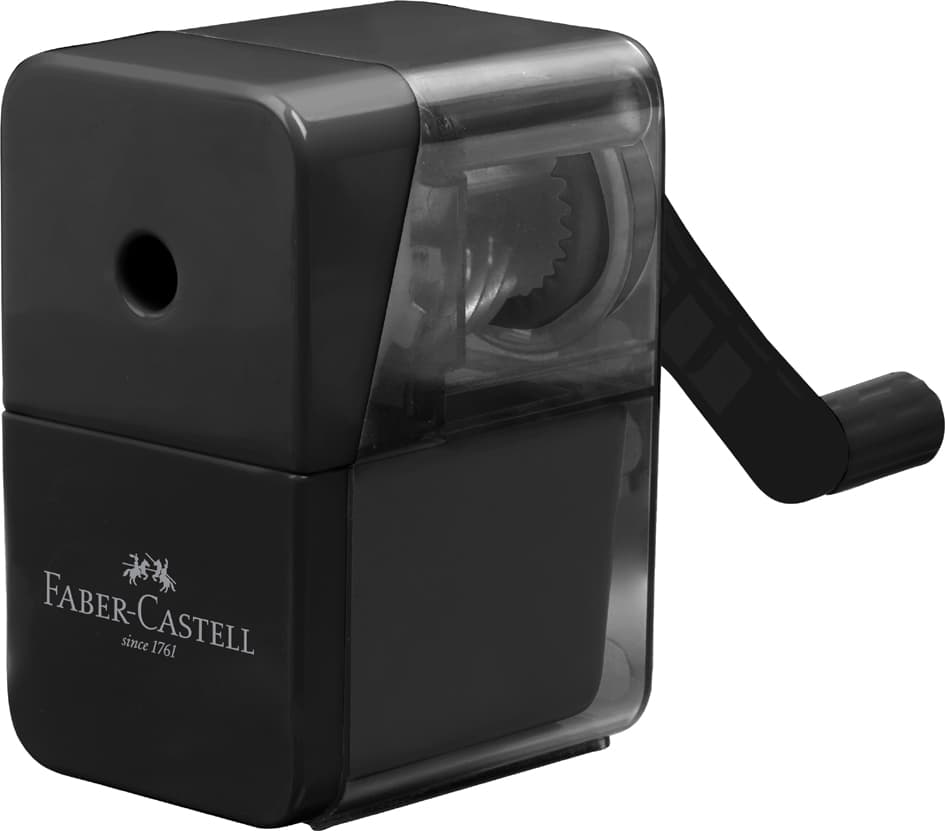 Faber-Castell Spitzmaschine, Manuell, Schwarz
