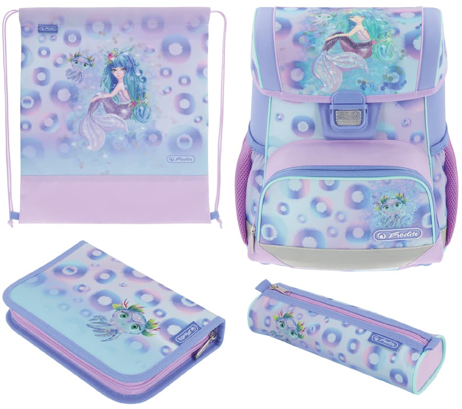Herlitz Schulranzen Loop Plus , Mystic Mermaid,
