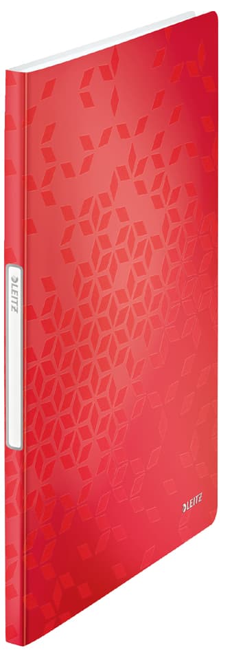 Leitz Sichtbuch Wow, A4, Pp, Mit 20 Hüllen, Rot