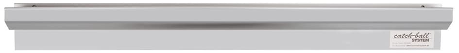 Hygostar Wandklemmschiene Catch-Ball-System Infobord, Silber
