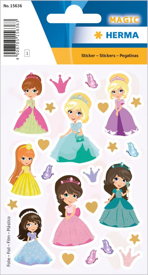 Herma Glitter-Sticker Magic Sweet Princess