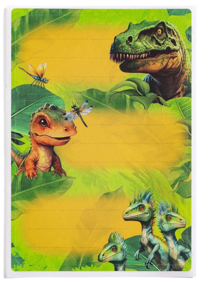 Herma Buch-Etiketten Vario Schule Dino