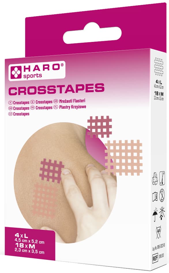 Haro Crosstape/Gitterplaster, Größe: M/L