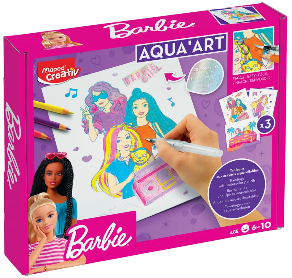 Maped Creativ Aquarell-Set Aqua Art Barbie